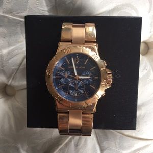 Michael Kors authentic rose gold watch